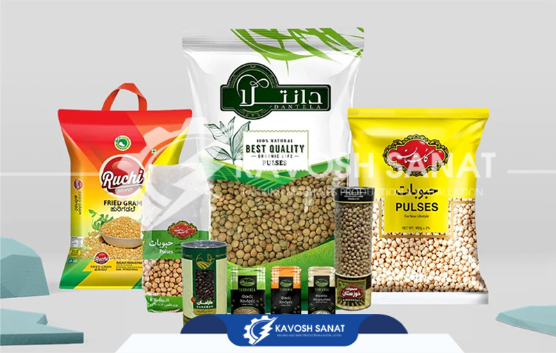 حبوبات پاکسازی شده