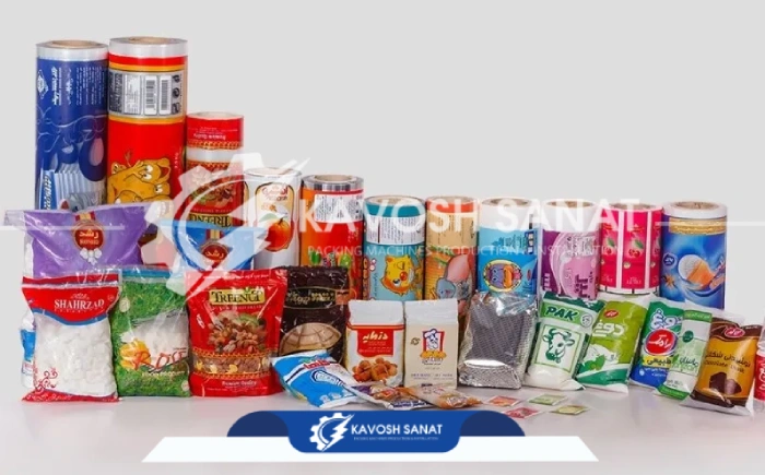 انواع مختلف لفاف بسته بندی